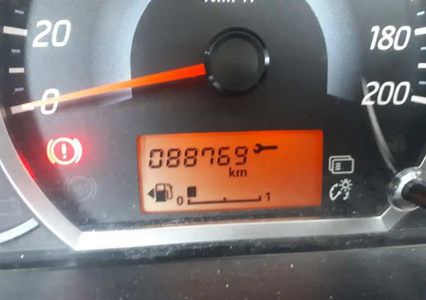 Mitsubishi Space Star cena 11300 przebieg: 88700, rok produkcji 2013 z Kalisz małe 562